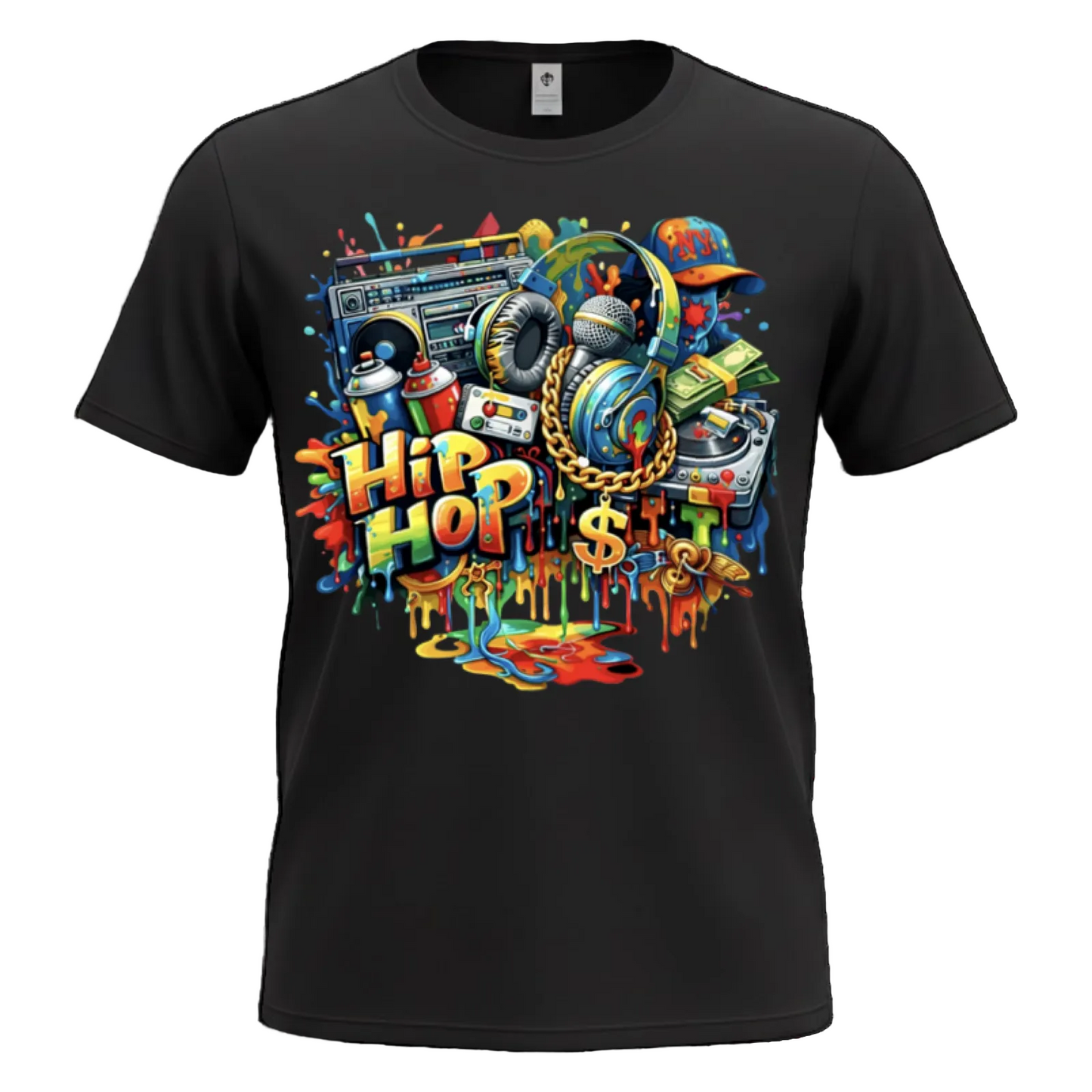 HIP-HOP Graphic Tee -1