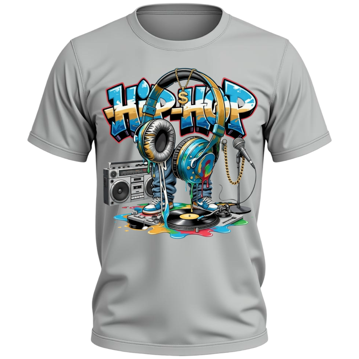 HIP-HOP Headphones Tee