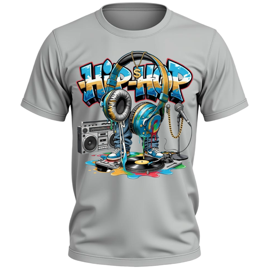 HIP-HOP Headphones Tee