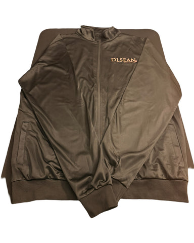 DLSEAN Black/Peach track suit