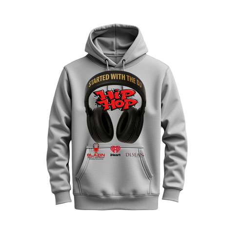 Gray Real DJ's Hoodie